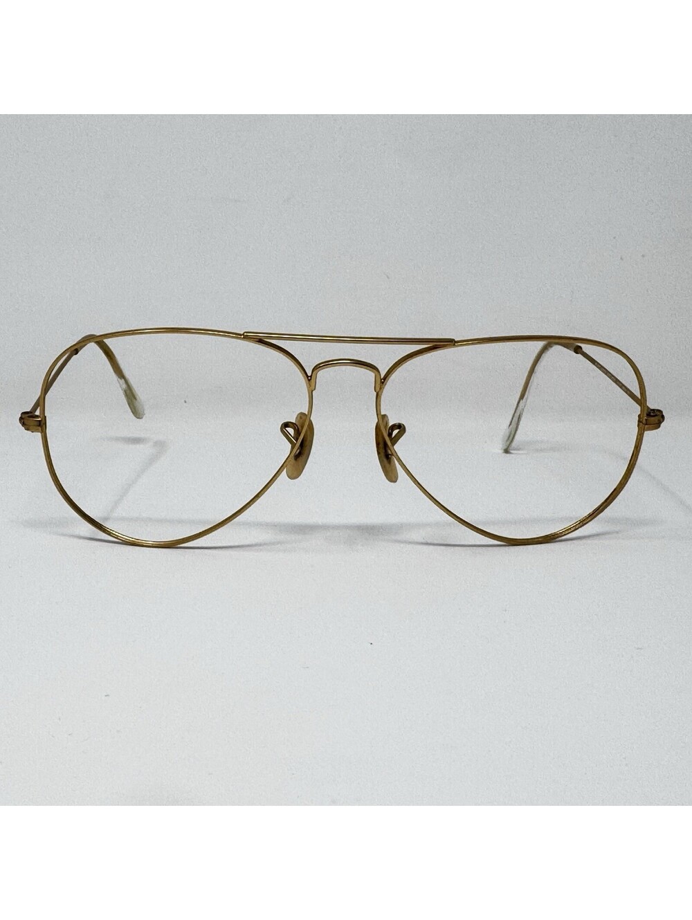 Ray-Ban RB3025 Aviator Large Metal 112/17 Matte Gold Sunglass Frames Only 58-14